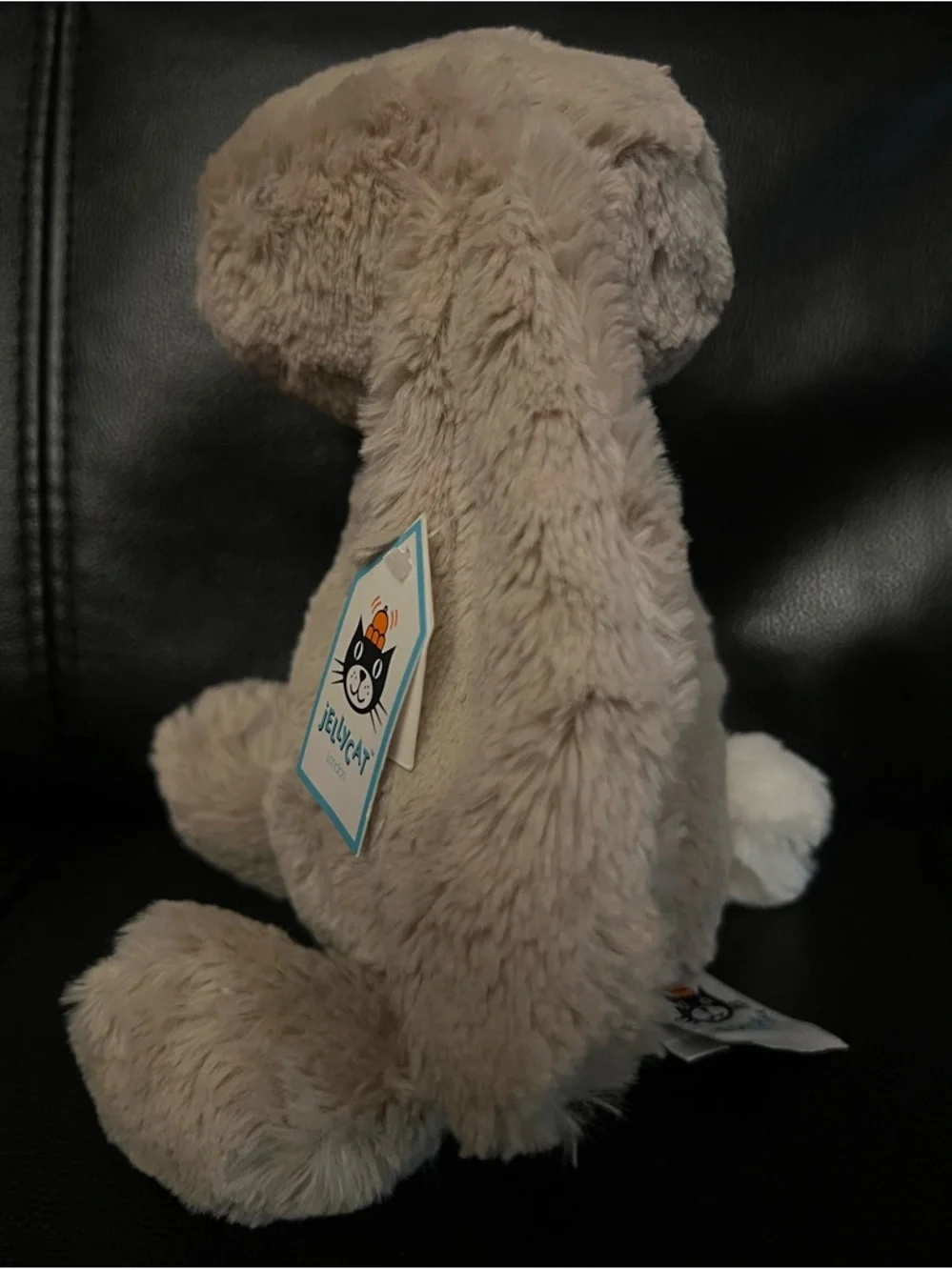 Original Bashful Bunny 12” Jellycat BAS3B Beige NWT - Picture 5 of 5